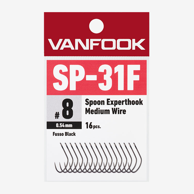 ギャラリービューアに画像をロードする, ヴァンフック  SP-31F スプーンエキスパートフック ミディアムワイヤー / VANFOOK SP-31F spoon expert hook medium wire
