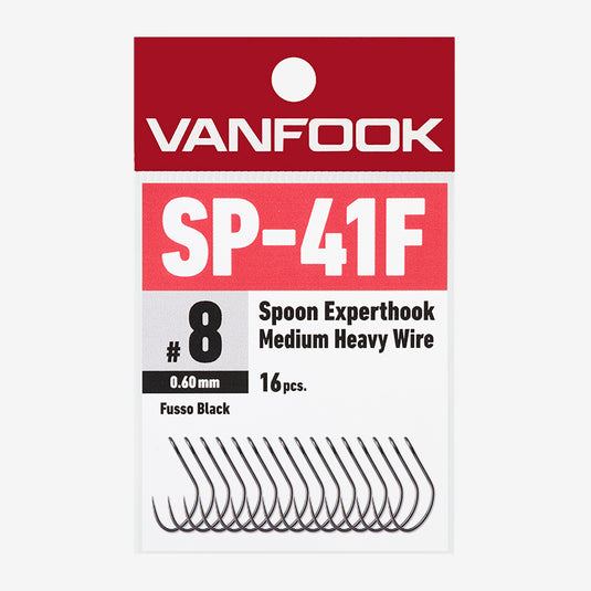 ヴァンフック SP-41F スプーンエキスパートフック ミディアムヘビーワイヤー / VANFOOK SP-41F spoon expert hook medium heavy wire